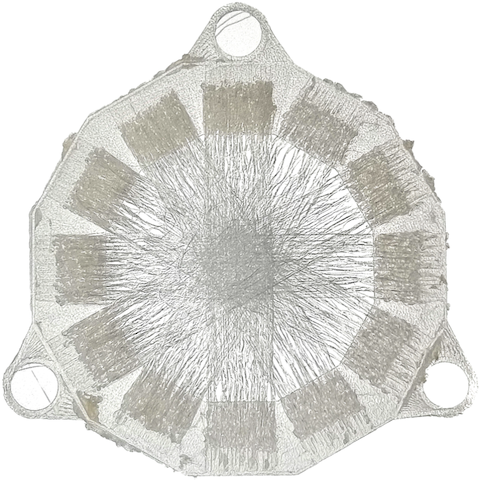 TPU dodecagonal mesh